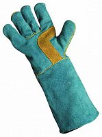 HARPY - rukavice celokožené ze štípenky délka 35 cm velikost 11